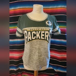 T-shirt Green Bay Packers with Rhinestones